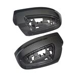 COQUES DE RETROVISEURS PIANO BLACK OU CARBONE LOOK MERCEDES VITO 639 OU VIANO W639 PHASE 2 (2010/2014) (REMPLACEMENT)