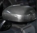 COQUES DE RETROVISEURS EN CARBONE BMW MINI F65 / F66 / F67 COUNTRYMAN U25 OU MINI EV J01 / ACEMAN J05 (2024+)