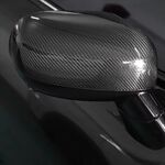 COQUES DE RETROVISEURS EN CARBONE BMW MINI F65 / F66 / F67 COUNTRYMAN U25 OU MINI EV J01 / ACEMAN J05 (2024+)