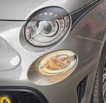 PAUPIERES DE PHARES "ANGRY LOOK COLORS" FIAT 500 (2012/2023)