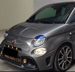 PAUPIERES DE PHARES "ANGRY LOOK COLORS" FIAT 500 (2012/2023)
