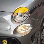 PAUPIERES DE PHARES "ANGRY LOOK COLORS" FIAT 500 (2012/2023)