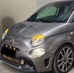 PAUPIERES DE PHARES "ANGRY LOOK COLORS" FIAT 500 (2012/2023)
