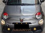 PAUPIERES DE PHARES "ANGRY LOOK COLORS" FIAT 500 (2012/2023)