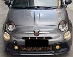 PAUPIERES DE PHARES "ANGRY LOOK COLORS" FIAT 500 (2012/2023)