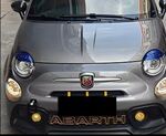 PAUPIERES DE PHARES "ANGRY LOOK COLORS" FIAT 500 (2012/2023)