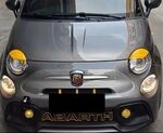 PAUPIERES DE PHARES "ANGRY LOOK COLORS" FIAT 500 (2012/2023)