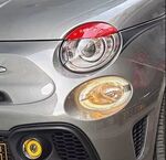 PAUPIERES DE PHARES "ANGRY LOOK COLORS" FIAT 500 (2012/2023)