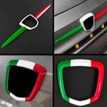 ENJOLIVEURS DE LOGOS "ABARTH" AVANT ET ARRIERE "COLORS" FIAT 500 ABARTH (2012/2023)