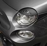 PAUPIERES DE PHARES CARBONE "ANGRY LOOK" FIAT 500 /500 II ABARTH (2016/2023)