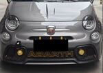 PAUPIERES DE PHARES CARBONE "ANGRY LOOK" FIAT 500 /500 II ABARTH (2016/2023)