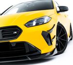 LAME DE PARE CHOC AVANT EN CARBONE BMW SERIE 1 F70 PACK M OU M135I (2024+)