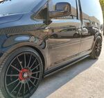 JEU DE BAS DE CAISSE (RAJOUTS EN ABS) VW CADDY MK4 STANDARD MX (2015/08-2020)