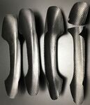 ENJOLIVEURS DE POIGNEES DE PORTES EN CARBONE POUR MERCEDES AMG GT C190 2 PORTES OU AMG GT 4 PORTES X290 (2014+)