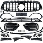 KIT CARROSSERIE MERCEDES CLASSE A W177 AMG PHASE 1 HATCHBACK LOOK A45 AMG (2018/2022)