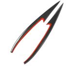 PAUPIERES DE PHARES INFERIEURES "SOFT CARBONE" AUDI A4 B9 OU AUDI A5 B9 (2015/2024)