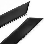 PAUPIERES DE PHARES EN ABS PIANO BLACK OU CARBONE LOOK AUDI A6 4F PHASE 1 (2004/08-2008)