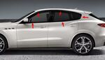 ENTOURAGES DE VITRES GLOSS BLACK (AVANT+ARRIERE) MASERATI LEVANTE (2016/2024)