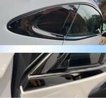 ENTOURAGES DE VITRES GLOSS BLACK (AVANT+ARRIERE) MASERATI LEVANTE (2016/2024)