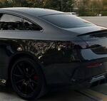 ENTOURAGES DE VITRES TITANIUM BLACK MERCEDES CLASSE E COUPE W207 (2009/2016)