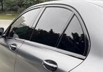 ENTOURAGES DE VITRES PIANO BLACK MERCEDES CLASSE C W206 BERLINE (07-2021+)