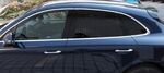 ENTOURAGES DE VITRES CHROMES ou piano black (AVANT+ARRIERE) PORSCHE MACAN (2014/2025)