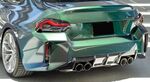DIFFUSEUR DE PARE CHOC ARRIERE EN CARBONE BMW M2 G87 (2023+)