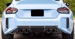 DIFFUSEUR DE PARE CHOC ARRIERE EN CARBONE BMW M2 G87 (2023+)