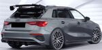 AILERON DE TOIT A COL DE SIGNE AUDI A3 8Y S LINE / ALLSTREET / S3 / RS3 8Y SPORTBACK CS STYLE (2020+)