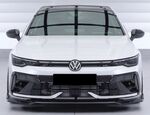 LAME DE PARE CHOC AVANT VW GOLF VIII R PHASE 2 "CUP"  CS STYLE (2024+)
