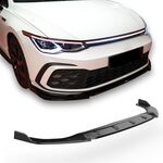 LAME DE PARE CHOC AVANT GLOSS BLACK VW GOLF VIII GTI / GTE / GTD / R-Line GCPA DESIGN (2020-2024)