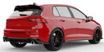 DIFFUSEUR DE PARE CHOC ARRIERE VW GOLF VIII GTI PHASE 1 GCPA DESIGN (2020/2024)