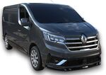 LAME DE PARE CHOC AVANT GLOSS BLACK RENAULT TRAFIC IV GCPA DESIGN (2023+)
