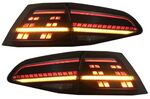 FEUX A LEDS VW GOLF VII "DARK CHERRY RED OU SMOKE BLACK" LIGHTBAR "OLED" AVEC CLIGNOTANTS DTS -Dynamic turn signal - LOOK PHASE 2 (2012/2020)