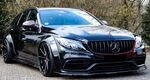 KIT CARROSSERIE COMPLET WIDEBODY MERCEDES CLASSE C W205 BERLINE OU BREAK ESTATE C63 AMG OU C63S AMG (2015/2022)