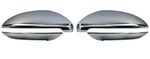 COQUES DE RETRO CHROMEES (4 PIECES-COQUES SUPERIEURES+ INFERIEURES) VW GOLF VII (2012/2020)