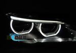 PHARES A LEDS TUBE LIGHT FULL LEDS "REAL DRL" XENON BMW SERIE 5 F10/F11 PHASE 1 (2010/07-2013)