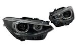 PHARES A LEDS DEVIL EYES "REAL DRL" BMW SERIE 1 F20/F21 PHASE 1 (2011/12-2014)
