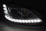 PHARES A LEDS DEVIL EYES "REAL DRL" DLITE XENON MERCEDES CLASSE S W221 PHASE 1 (2005/05-2009)