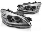 PHARES A LEDS DEVIL EYES "REAL DRL" DLITE XENON MERCEDES CLASSE S W221 PHASE 1 (2005/05-2009)