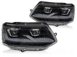 PHARES A LEDS FULL LEDS  "REAL DRL" BLACK EDITION VW BUS T5 FACELIFT VERSION 4 (avec feux de jour et clignotants Leds static) (2010/2015)