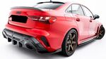 DIFFUSEUR DE PARE CHOC ARRIERE EN CARBONE AUDI RS3 SPORTBACK OU LIMOUSINE/SEDAN PHASE 2 "DTM LOOK" (2024+)