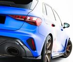 DIFFUSEUR DE PARE CHOC ARRIERE EN CARBONE AUDI RS3 SPORTBACK OU LIMOUSINE/SEDAN PHASE 2 "DTM LOOK" (2024+)