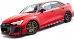 LAME DE PARE CHOC AVANT CARBONE AUDI RS3 8Y SPORTBACK OU LIMOUSINE SEDAN PHASE 2 (2024+)