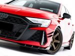 LAME DE PARE CHOC AVANT CARBONE AUDI RS3 8Y SPORTBACK OU LIMOUSINE SEDAN PHASE 2 (2024+)