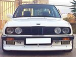 RAJOUT DE PARE CHOC AVANT BMW SERIE 3 E30 PHASE 1 HILL STYLE CLC DESIGN (1983/1987)
