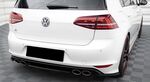 SPLITTER CENTRAL DE PARE CHOC ARRIERE GOLF VII R MX DTM LOOK (2013/02-2017)