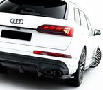 LAME DE PARE CHOC ARRIERE AUDI SQ7 4M S PHASE 3 "DTM LOOK" (2023+)