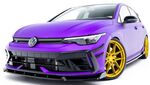 SPLITTERS "CANARDS" DE PARE CHOC AVANT VW GOLF VIII R PHASE 2 (2024+)