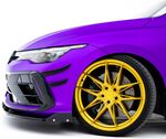 SPLITTERS "CANARDS" DE PARE CHOC AVANT VW GOLF VIII R PHASE 2 (2024+)